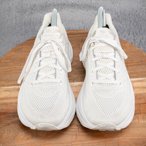 New Balance Fresh Foam X 1080v13 Womens Size 7.5 White Running Shoes Sneakers - Picture 2 of 11